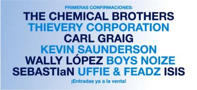 PRIMERAS CONFIRMACIONES CREAMFIELDS 08