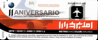 QUE BARATO FUE EL VIAJE A METRO DANCE CLUB